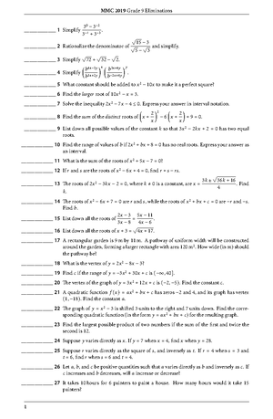 Cot 2 - Solving Correspnding Parts - Fernandez Final - School San Jose 