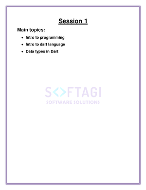Dart - Basics of dart - Dart Basics Dart Fundamentals You Should Know ...