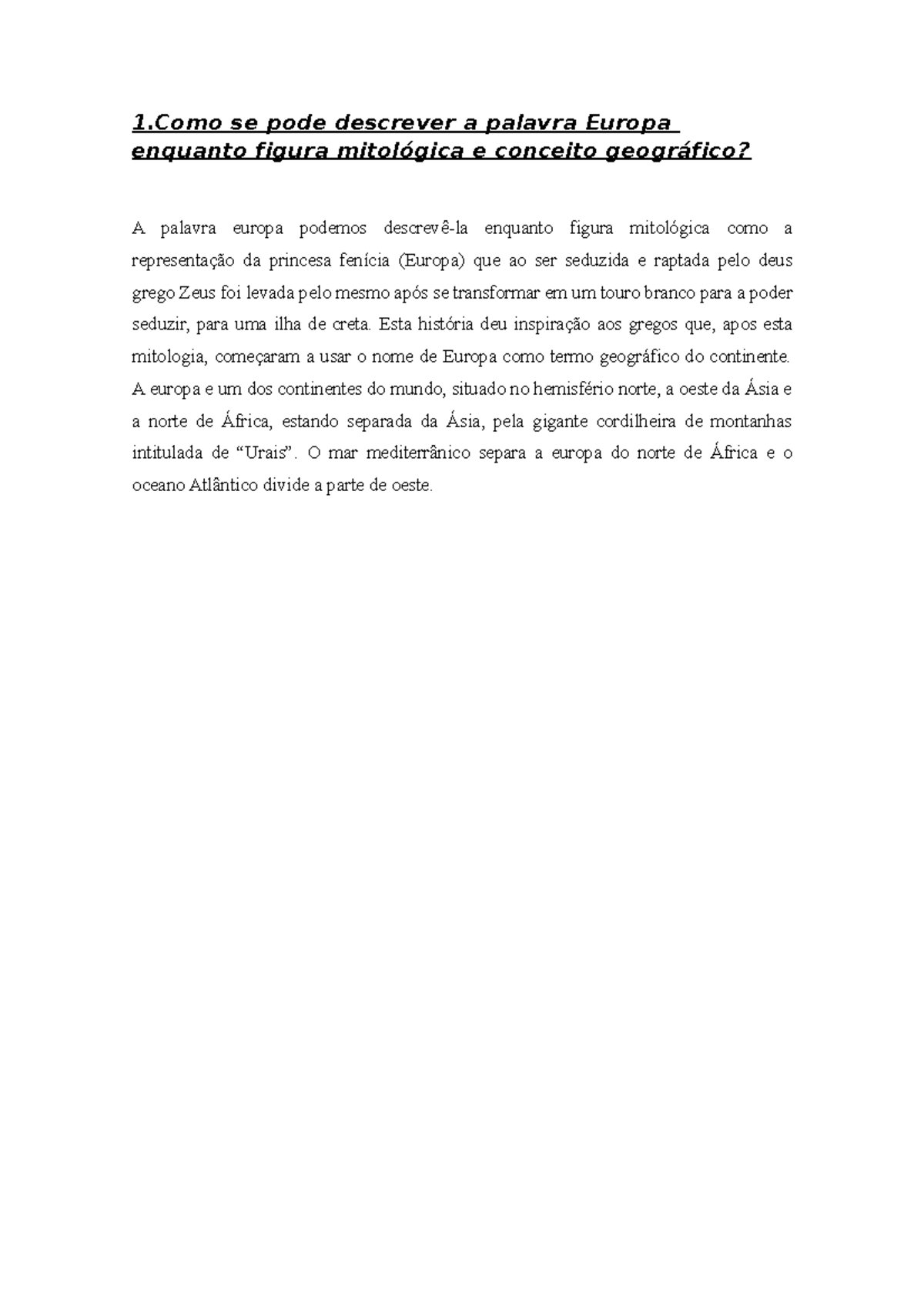Palavra De Origem Europeia - FDPLEARN