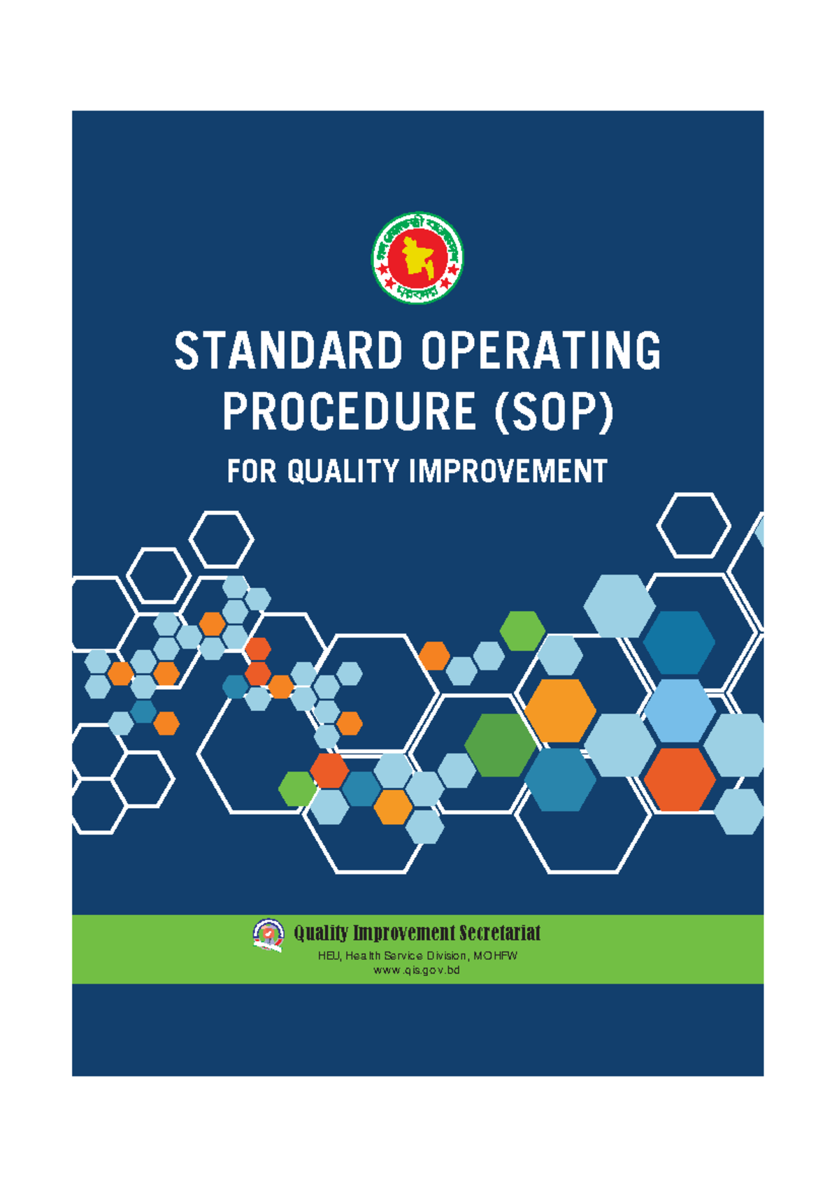 SOP for Quality Improvement - STANDARD OPERATING PROCEDURE (SOP) FOR ...