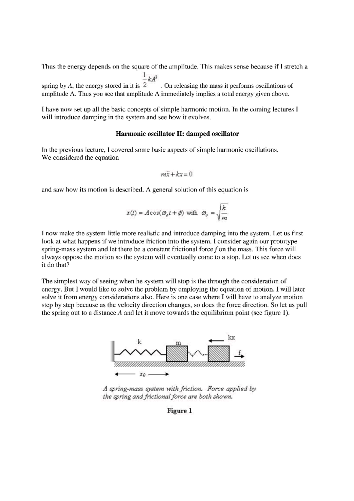 Unit - 5 (part-2) Harmonic oscillator - Quantum Mechanics Nkj - Studocu