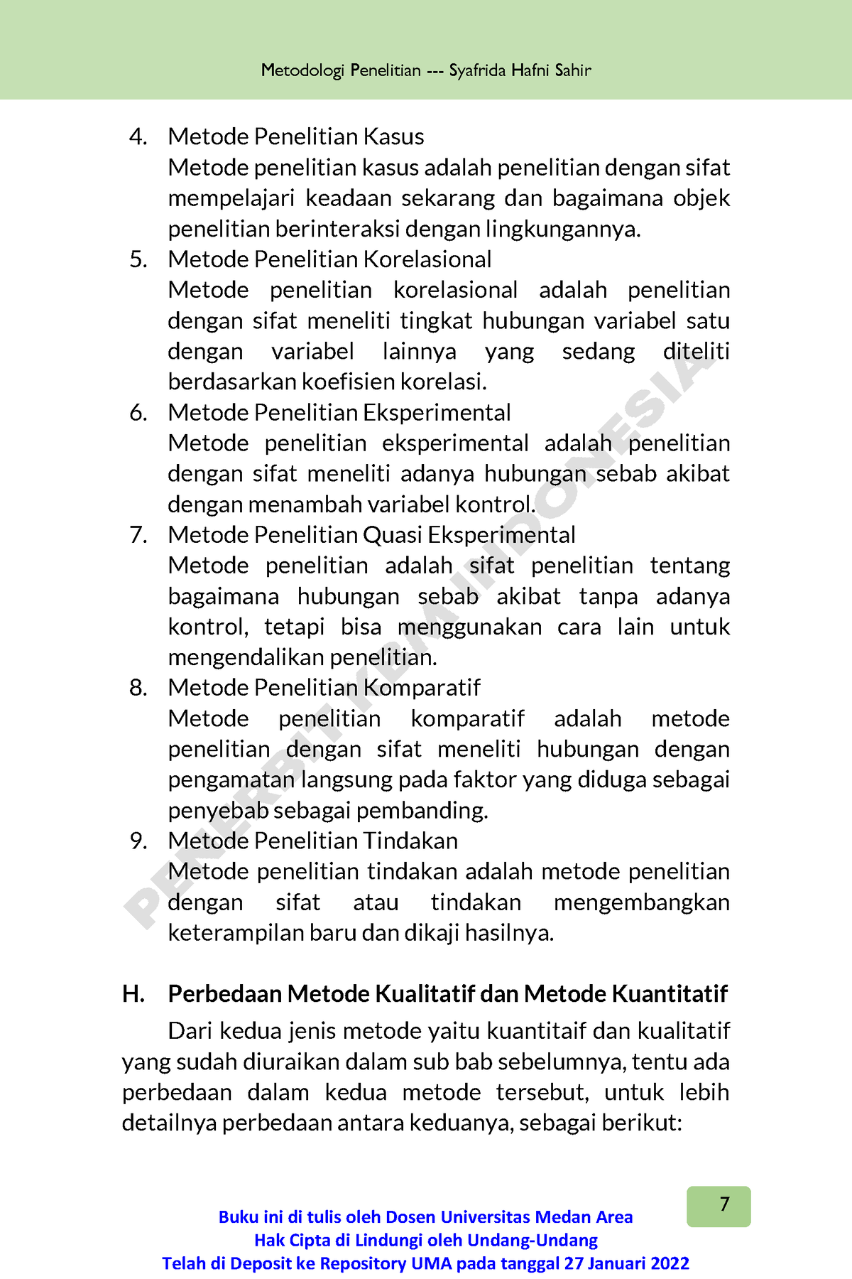 Metodologi Penelitian 1-15 - Metode Penelitian Korelasional Metode ...