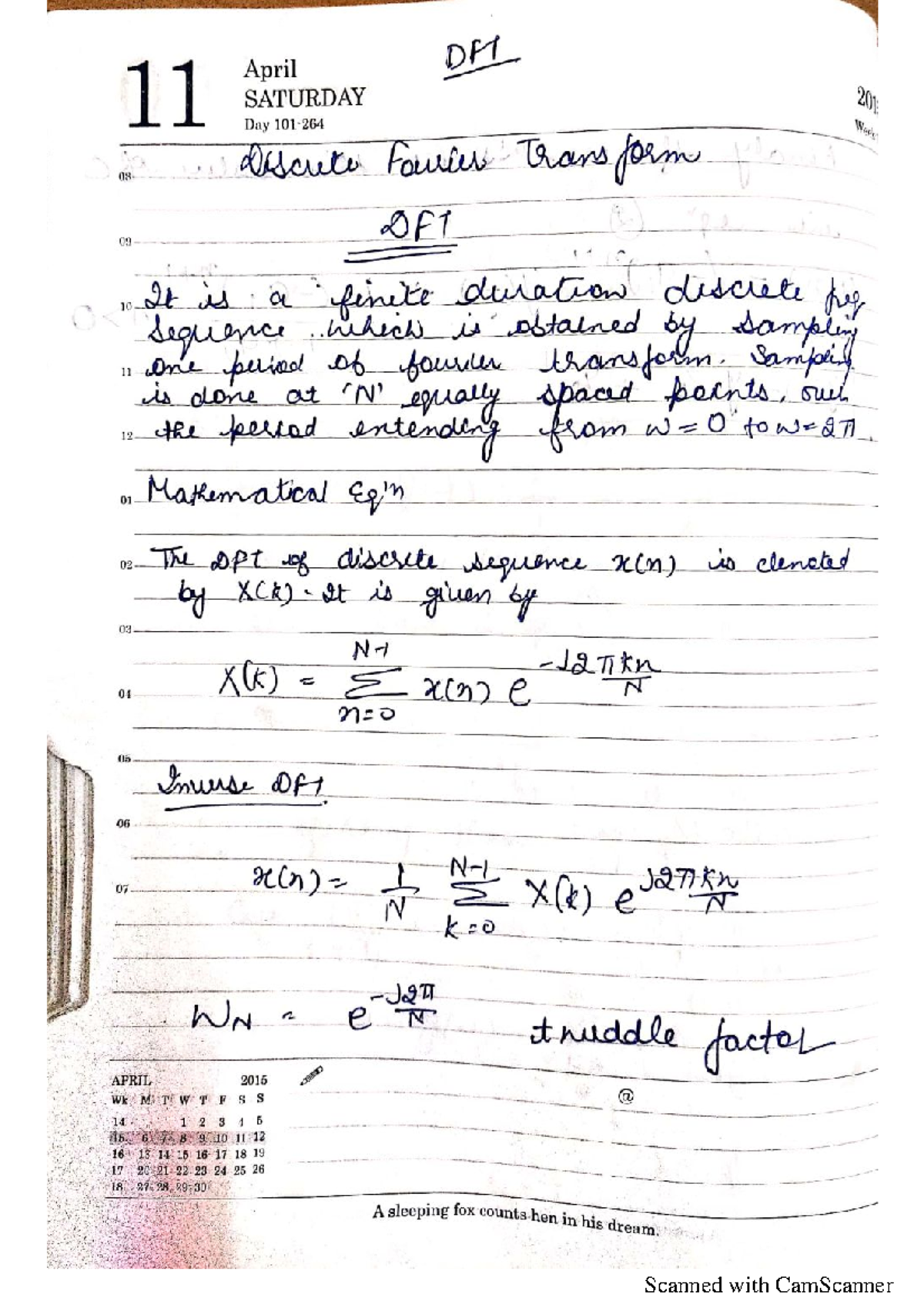 Dsp Unit 1 Handwritten Ece 5th Sem Electrical Computer Engineering Dsp Unit 1 Handwritten Ece 5th Sem Electrical Computer Engineering