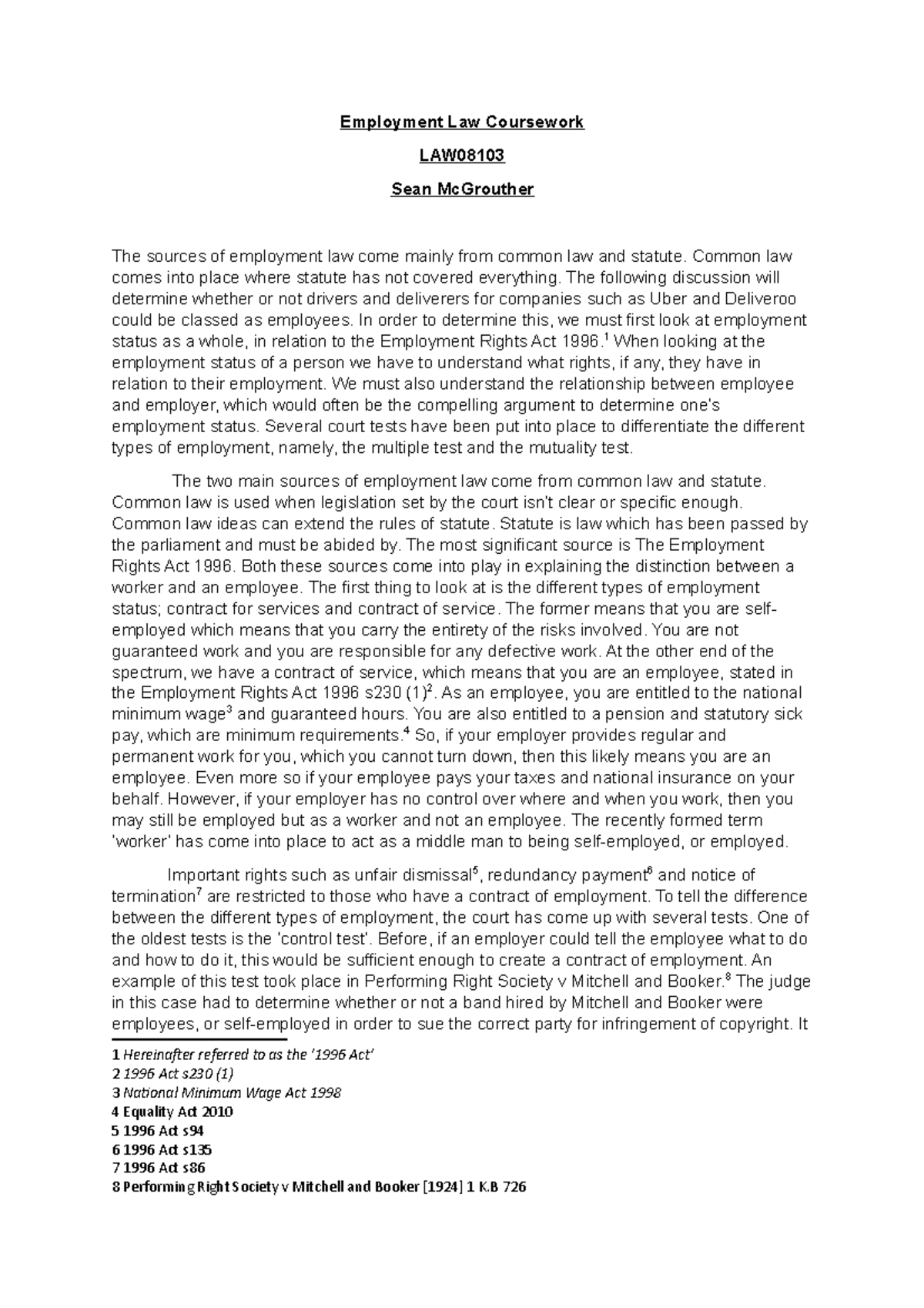 Employment law certificate program image