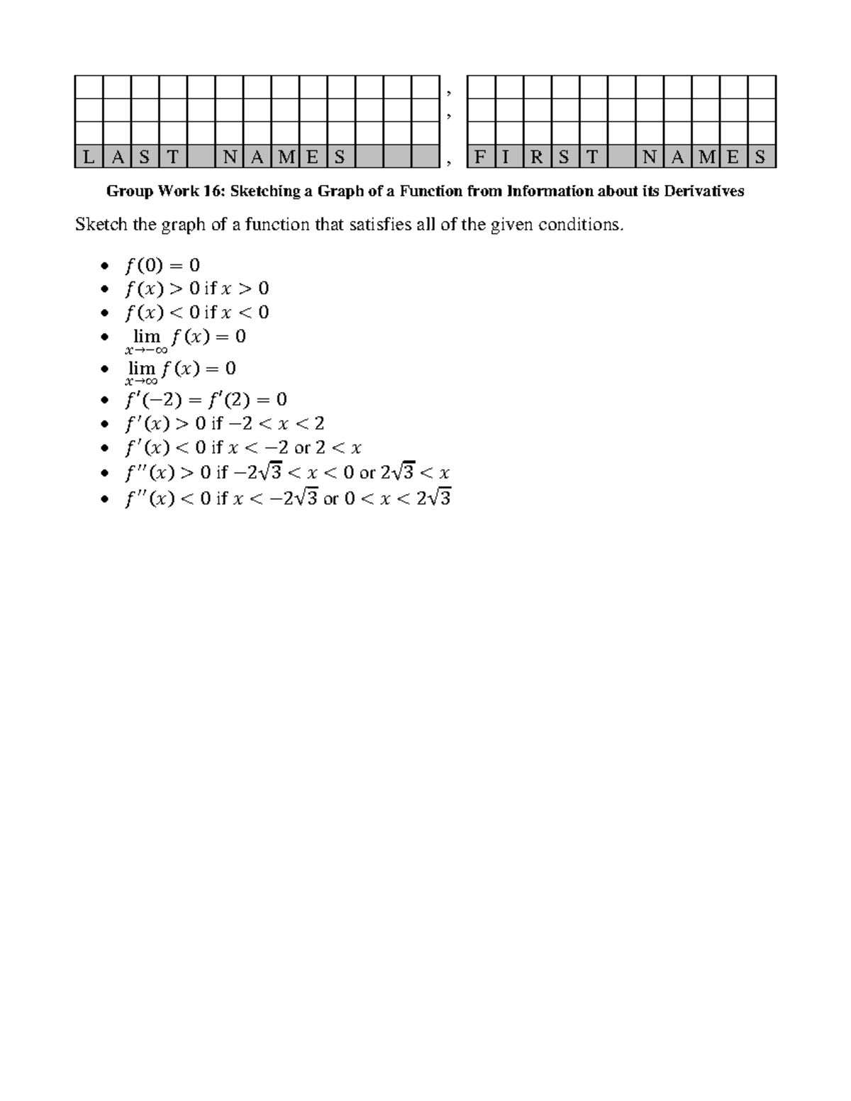 Gw16 Calculus 1 2013 2014 Math 2301 Calculus 1 Studocu