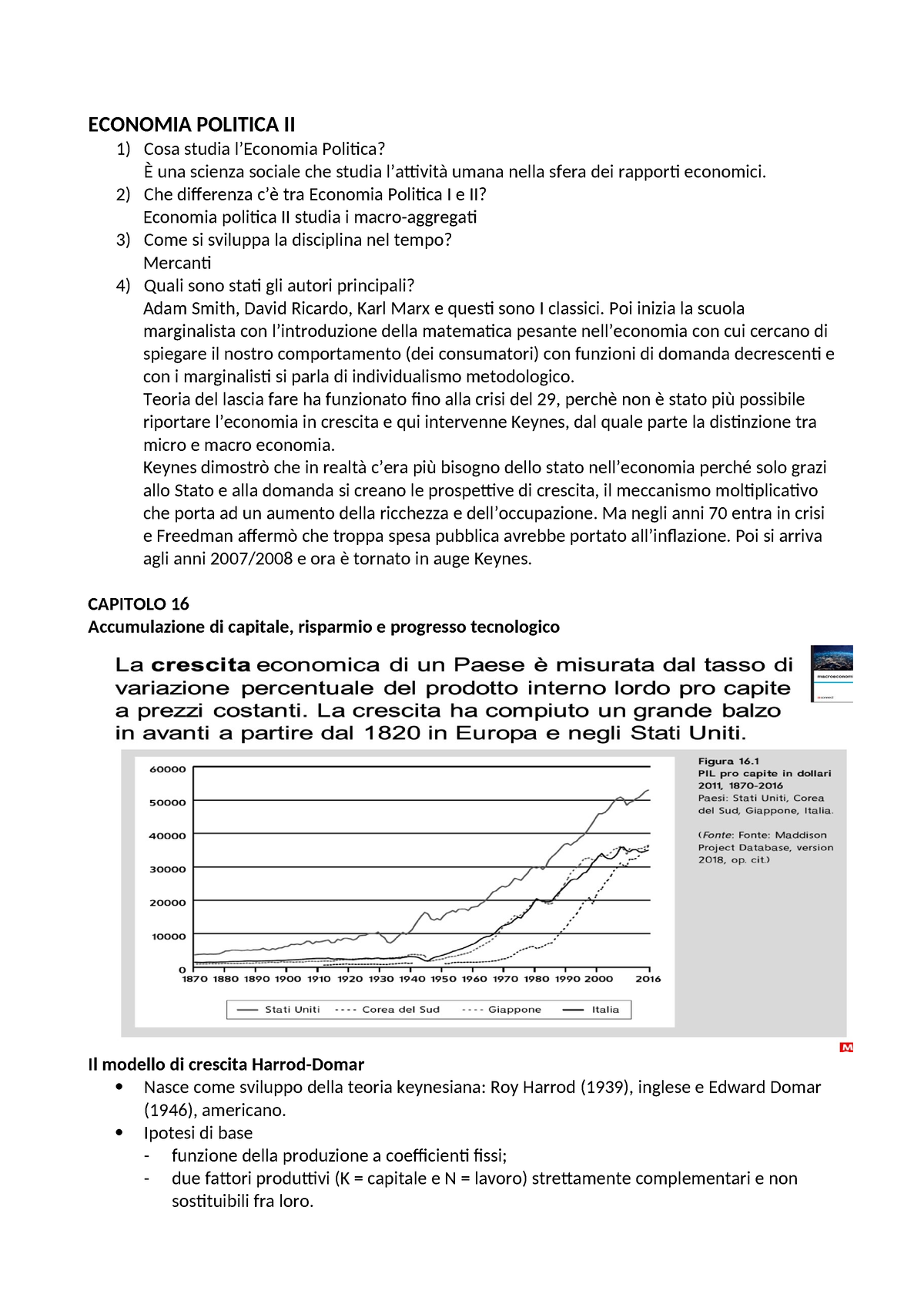 Economia Politica II Secondo Modulo - ECONOMIA POLITICA II Cosa Studia ...