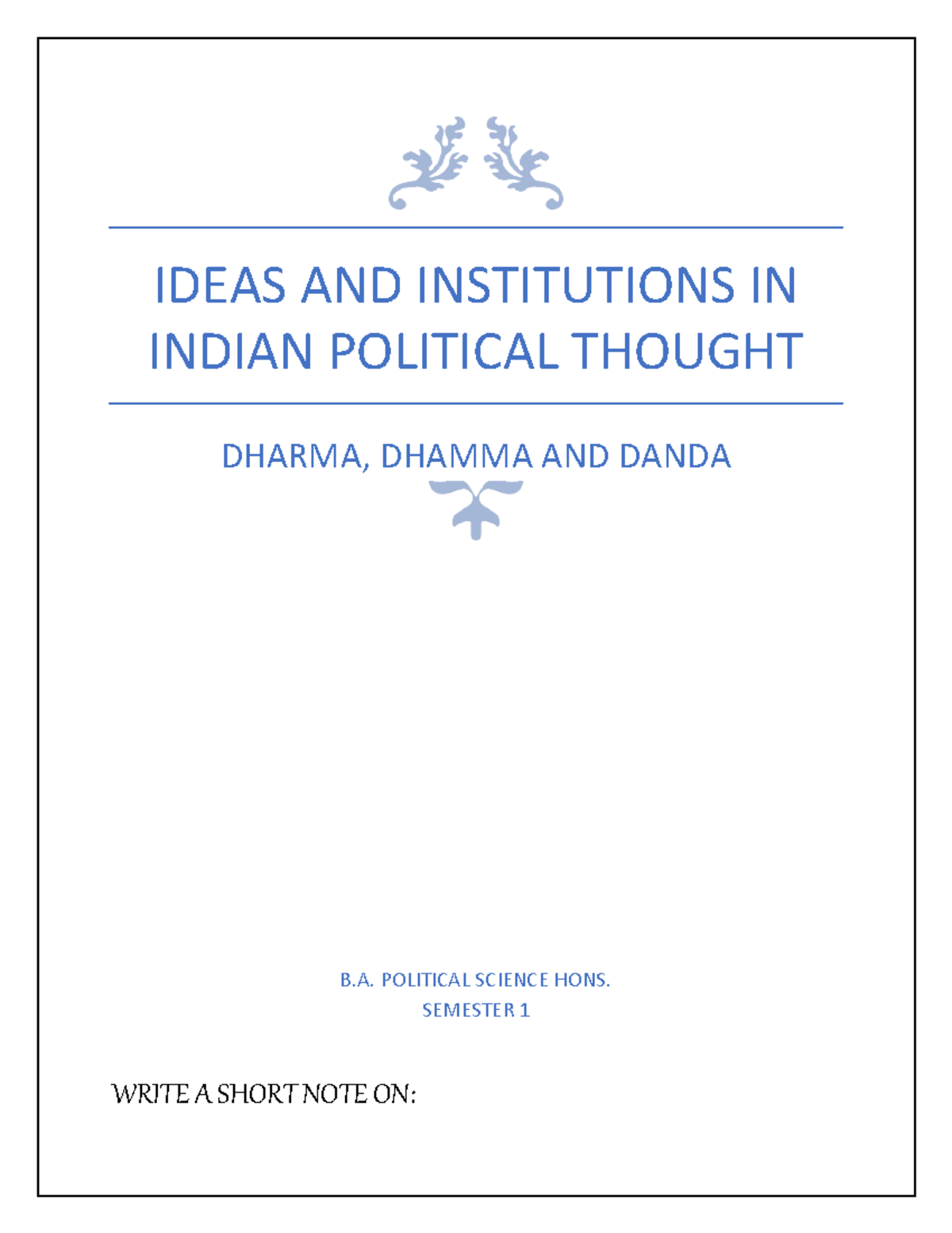 Pdf^0rendition=1 Matsya Nyaya, State of nature, Danda Importance and its drawbacks