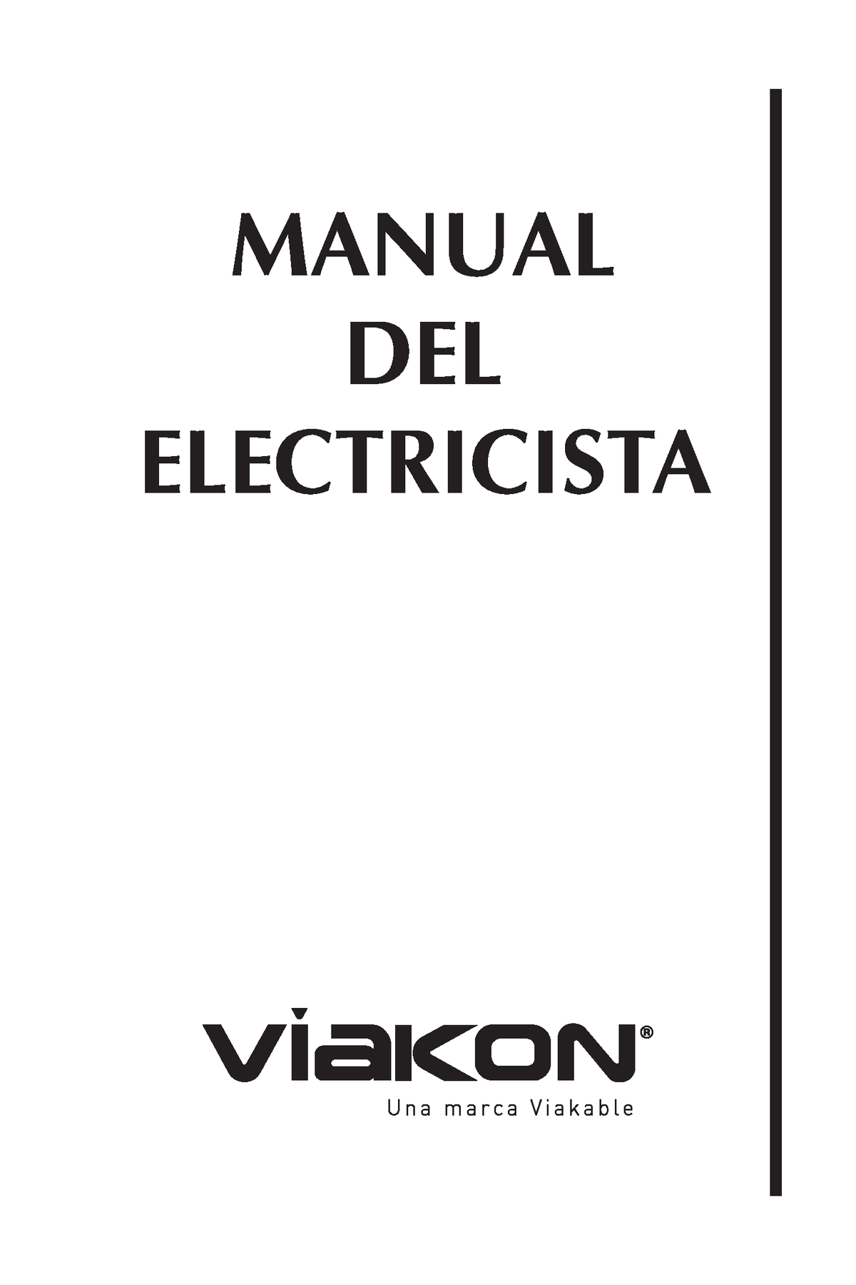 Manual Electricista-Viakon 2019 - Coordinación General Del Proyecto ...