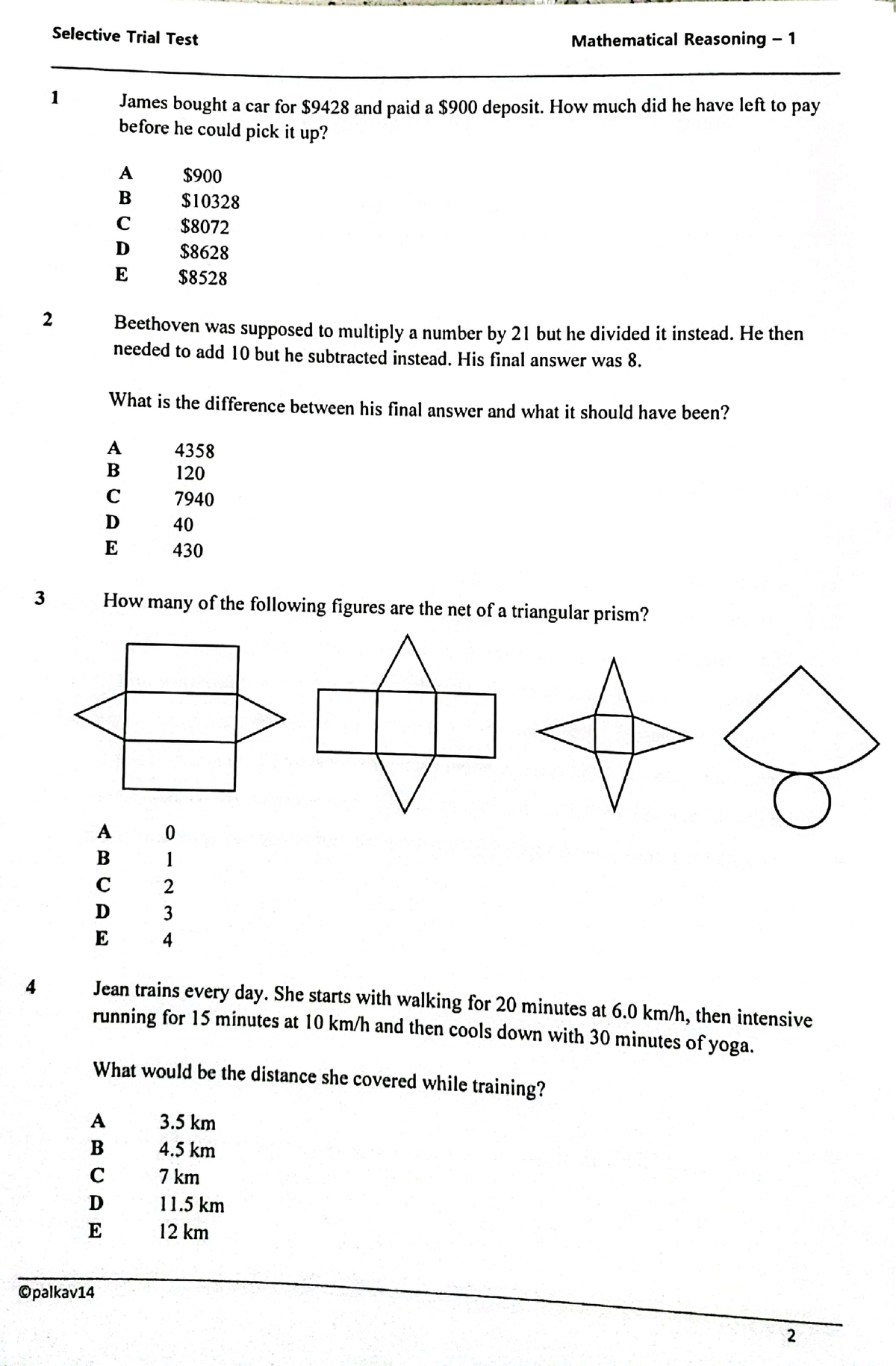 Mathematical Reasoning - BUSA3020 - Studocu