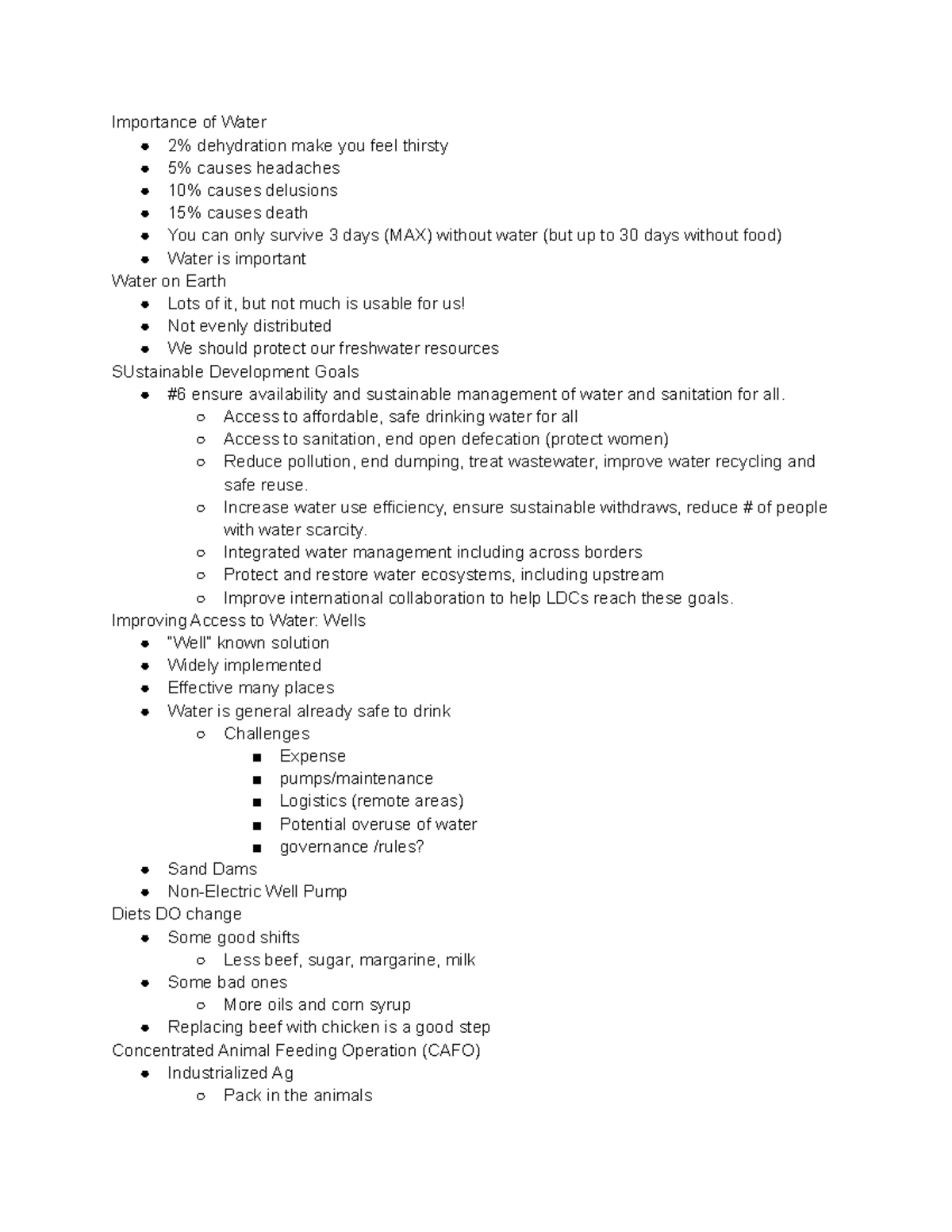 isat-160-test-3-importance-of-water-2-dehydration-make-you-feel