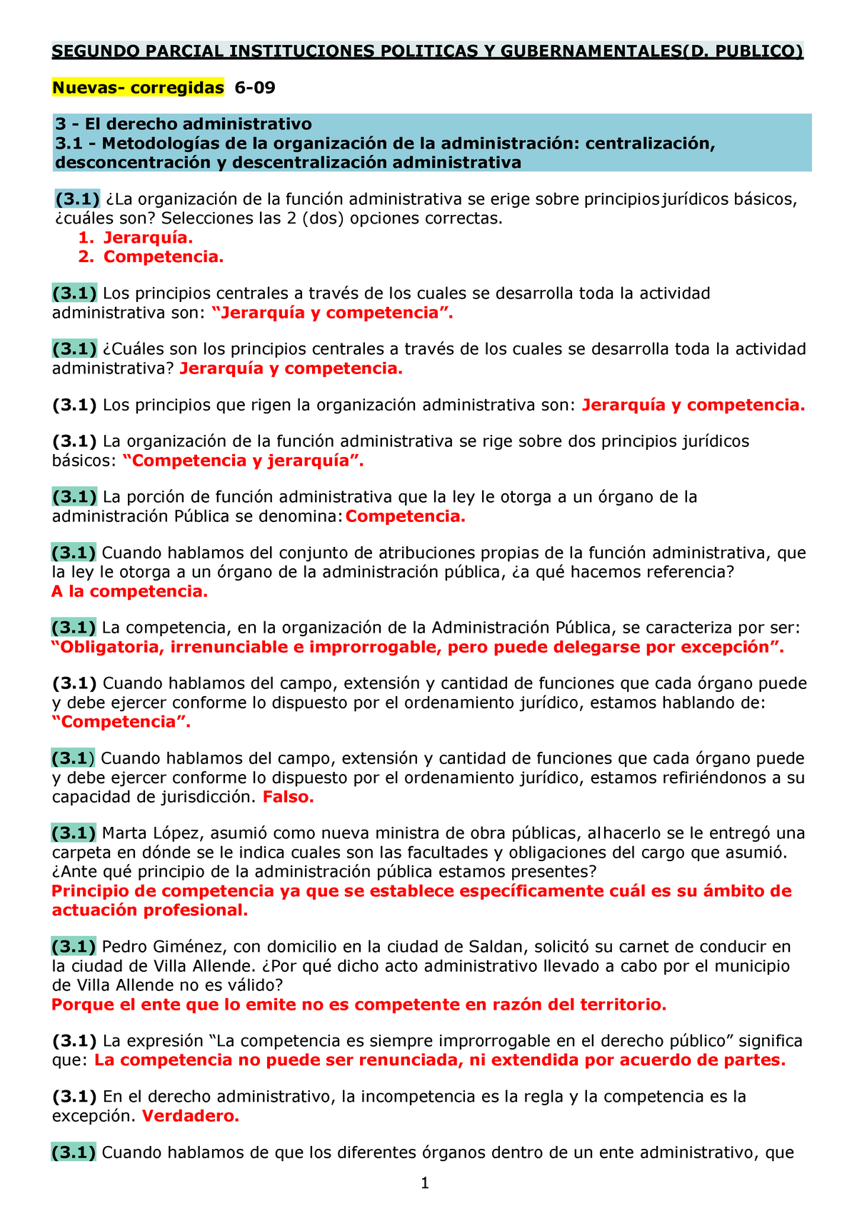 Segundo Parcial Instituciones Politicas Y Gubernamentales Segundo Parcial Instituciones 5736