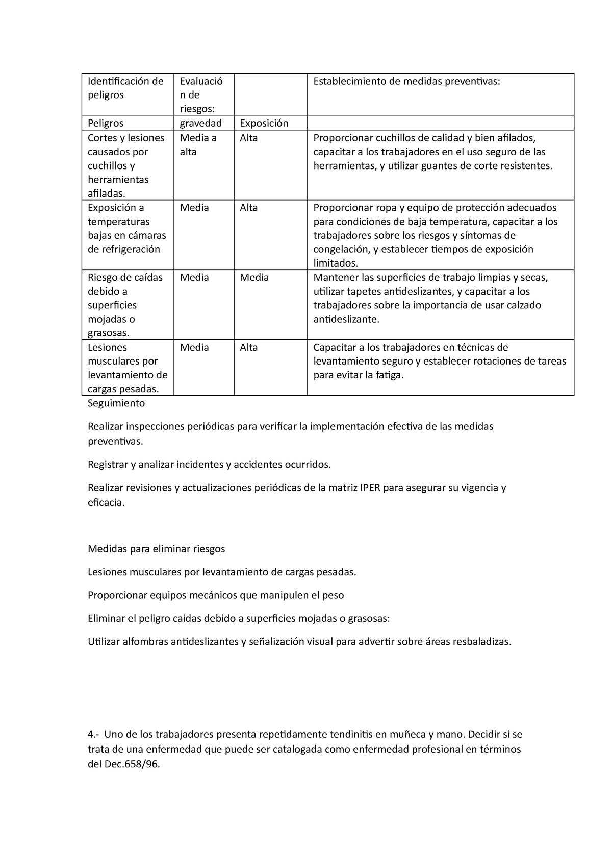 Identificación De Peligros - Identificación De Peligros Evaluació N De ...