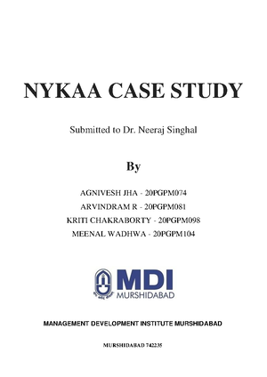 nykaa marketing case study