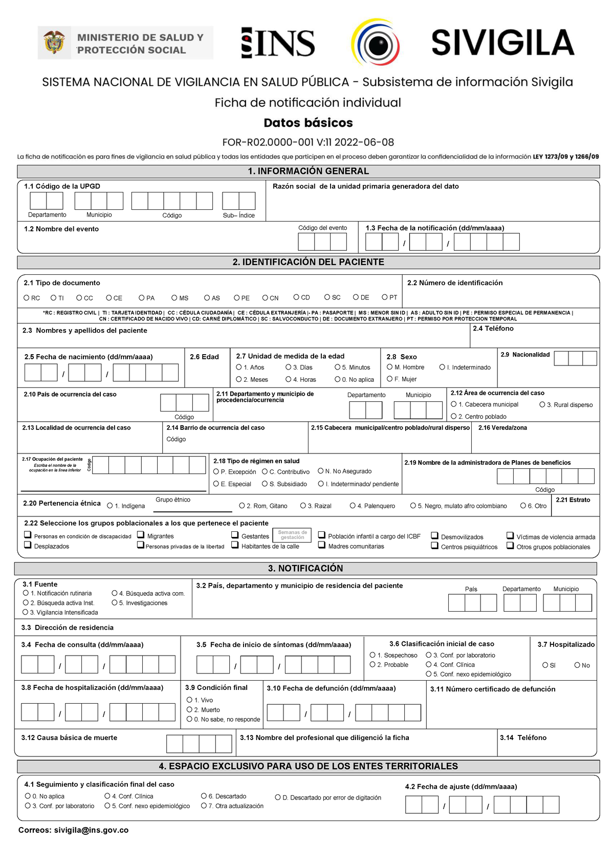 Ficha Tosferina 2022 - TOS FERINA - 1. INFORMACI”N GENERAL 1 CÛdigo De ...