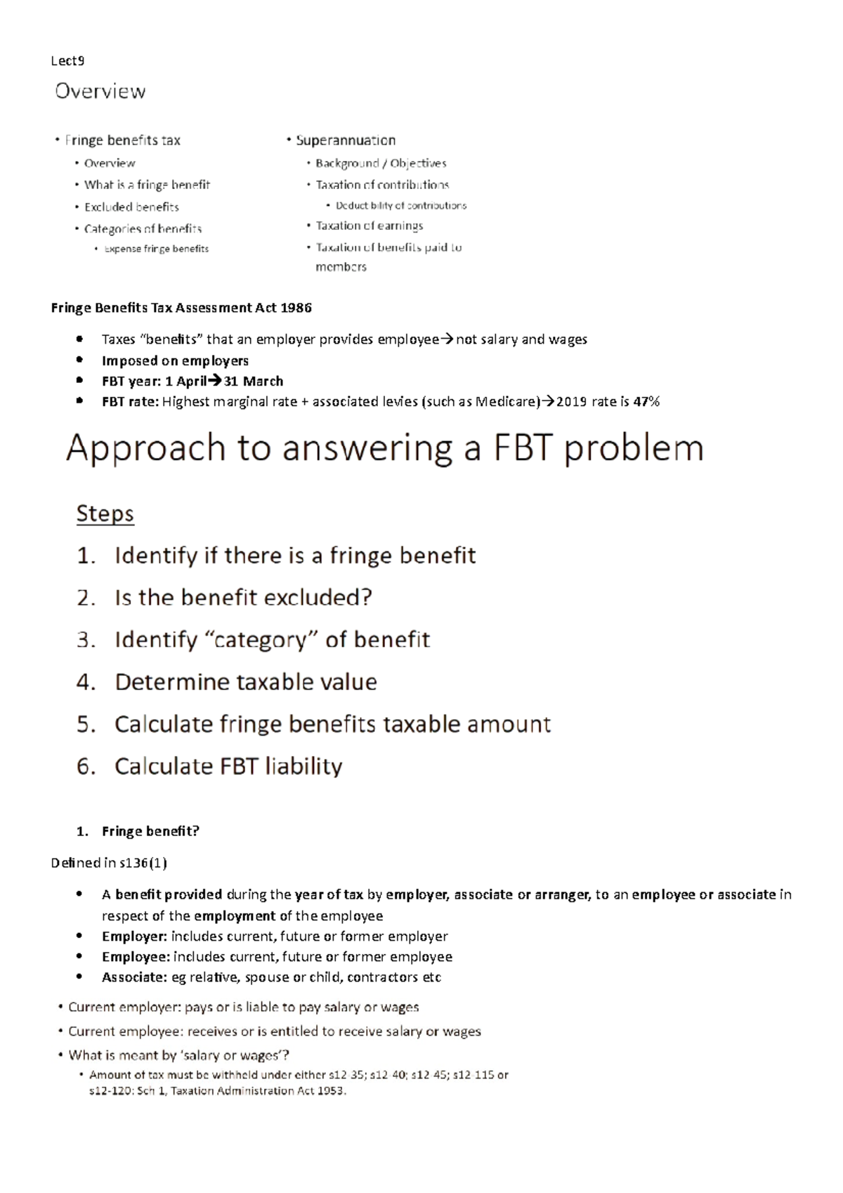 lect9-tabl-notes-2751-lect-fringe-benefits-tax-assessment-act-1986