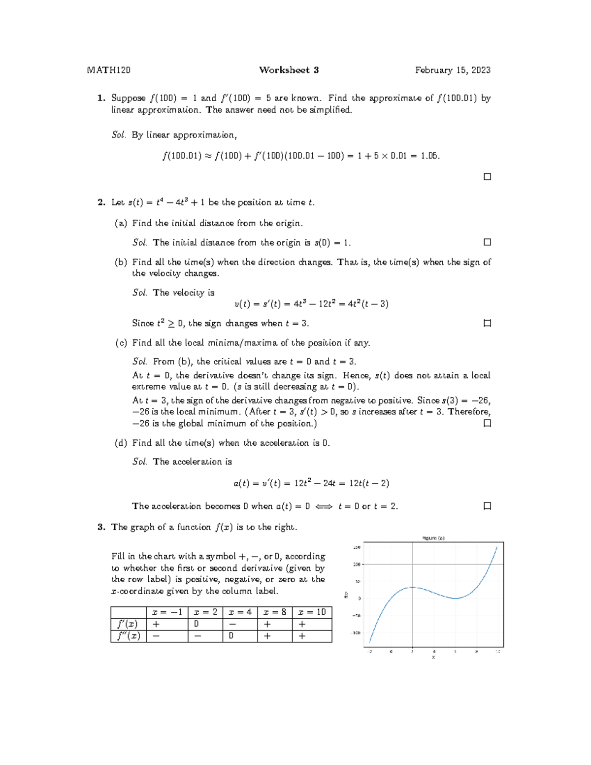 20230215 MATH120 Worksheet - MATH120 Worksheet 3 February 15, 2023 ...