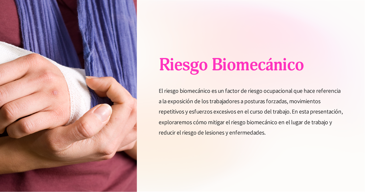 Riesgo-Biomecanico - Presentación Riesgo Biomecánico. - Riesgo ...