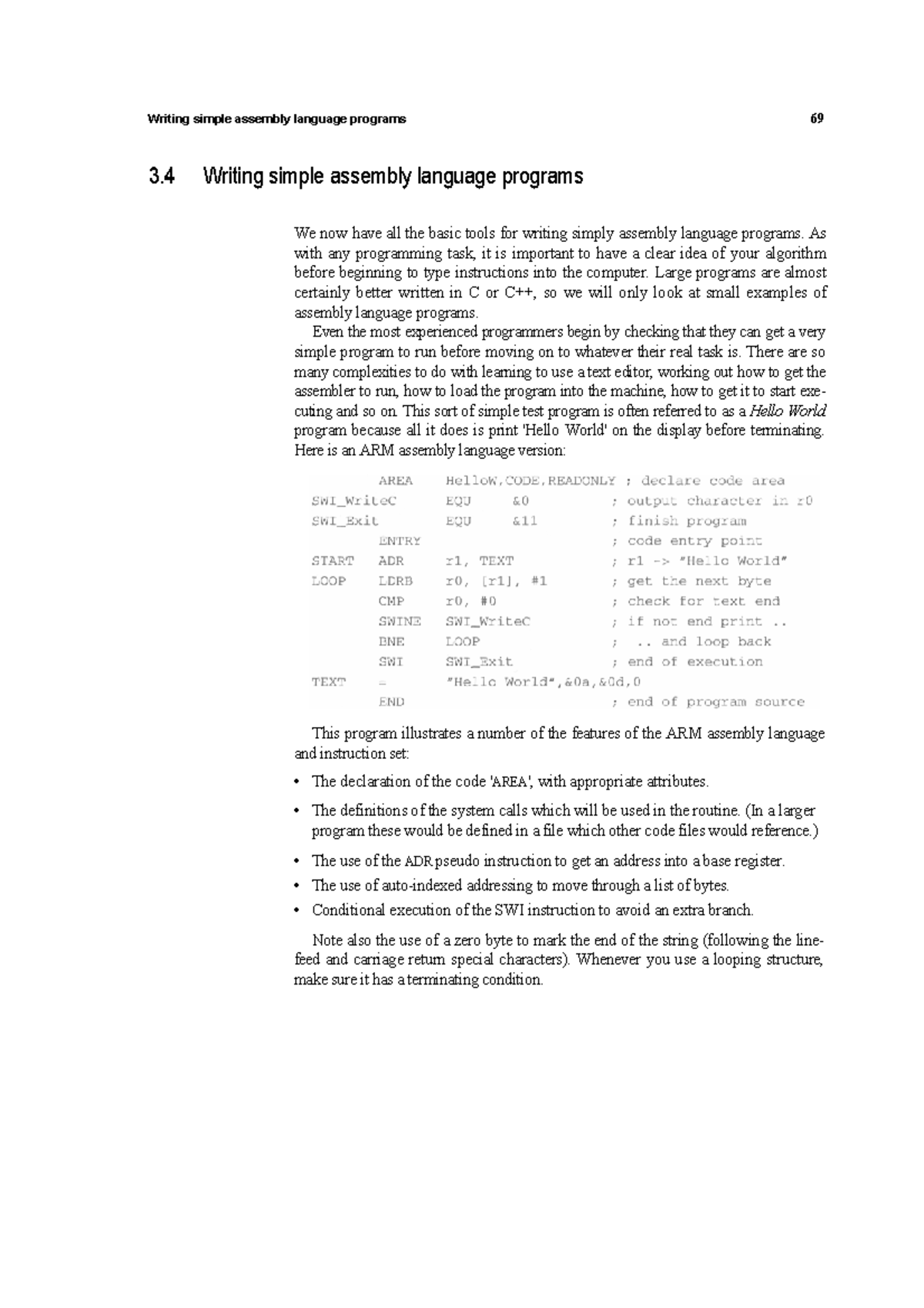 Simple ALP - embedded system basic - Writing simple assembly language ...