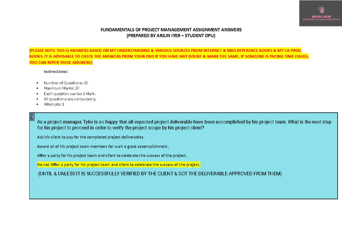 Project Stakeholder Management - PROJECT STAKEHOLDER MANAGEMENT (For ...