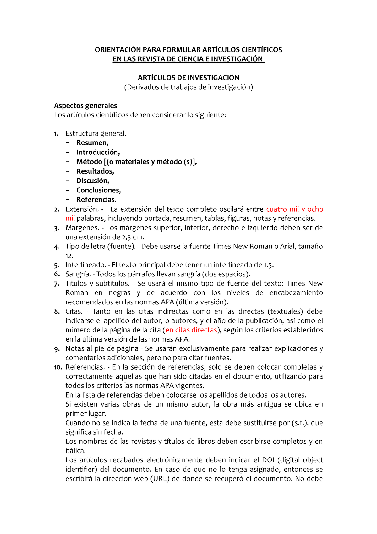 Requisitos Art Culos Cient Ficos Tecnicas Y Metodos De Aprendisaje