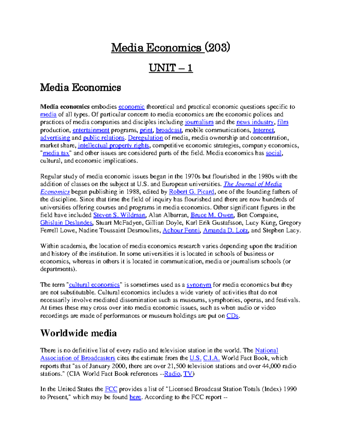 ECONOMICS 203 visual data 5
