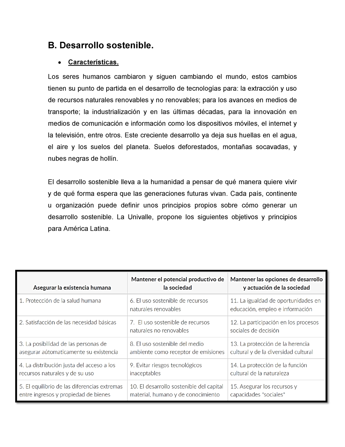 B. Desarrollo Sostenible En Las Practicas Docentes - B. Desarrollo ...