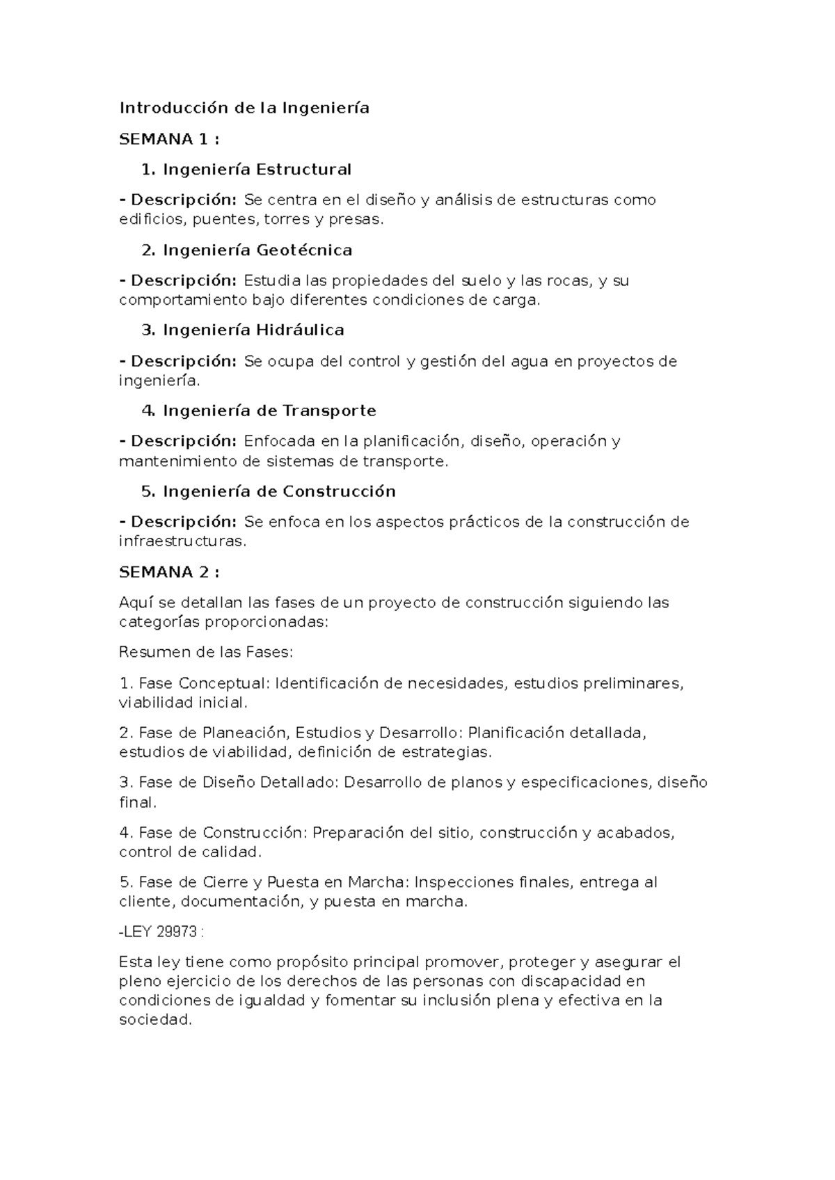 Examen Final Intro. @ - aassss - Introducción de la Ingeniería SEMANA 1 ...