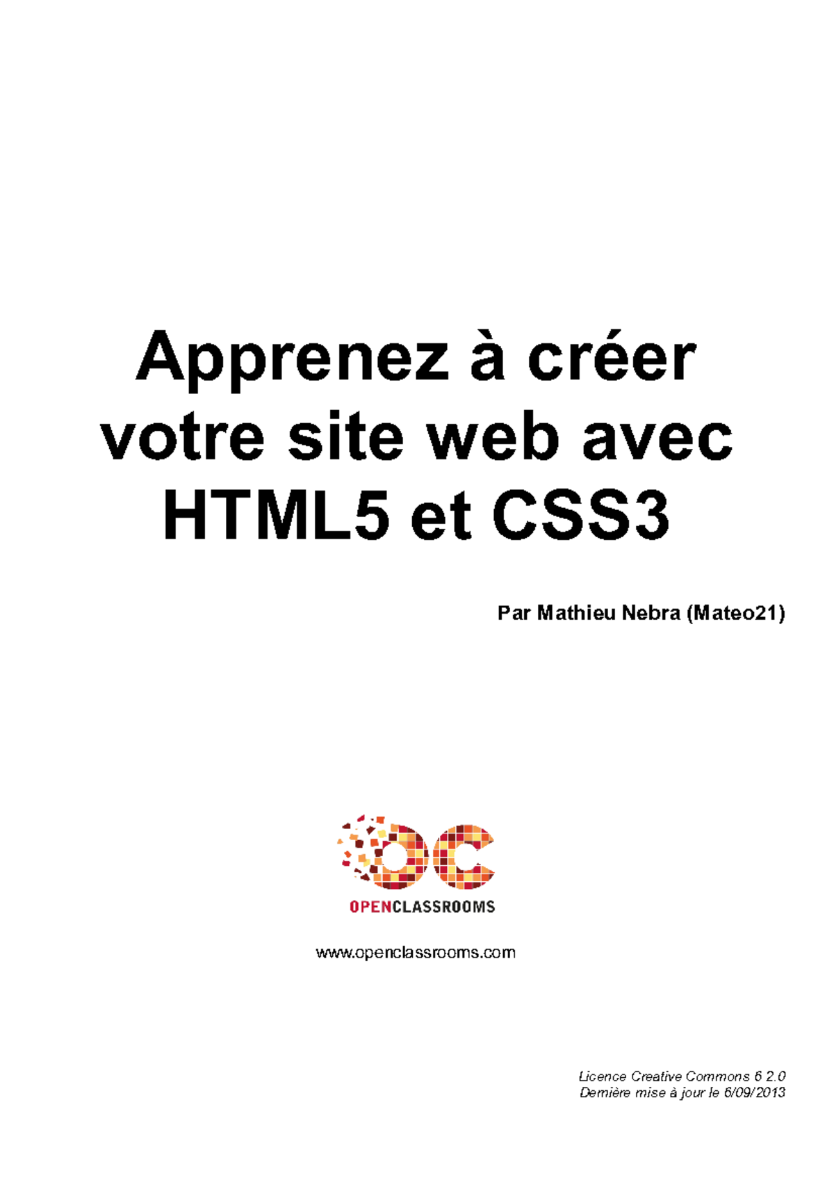 13666 apprenez a creer votre site web avec html5 et css3 - Apprenez à ...