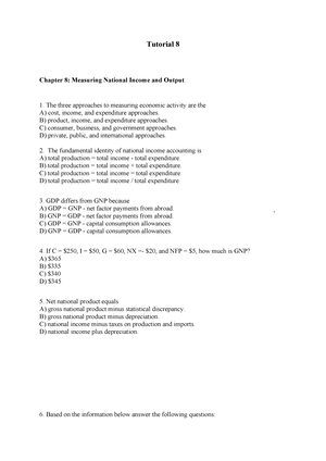 Chapter 10 Accounting Rules Q & A - Exercise Of Accounting Principles 