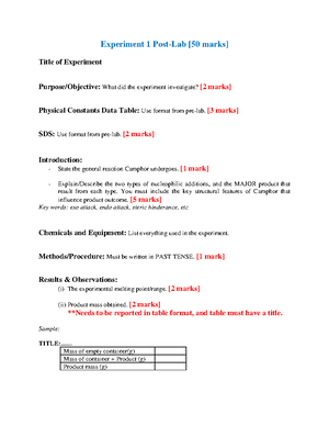 Talha Faisal Chem 225 Lab #4 In person version - Talha Faisal TA ...