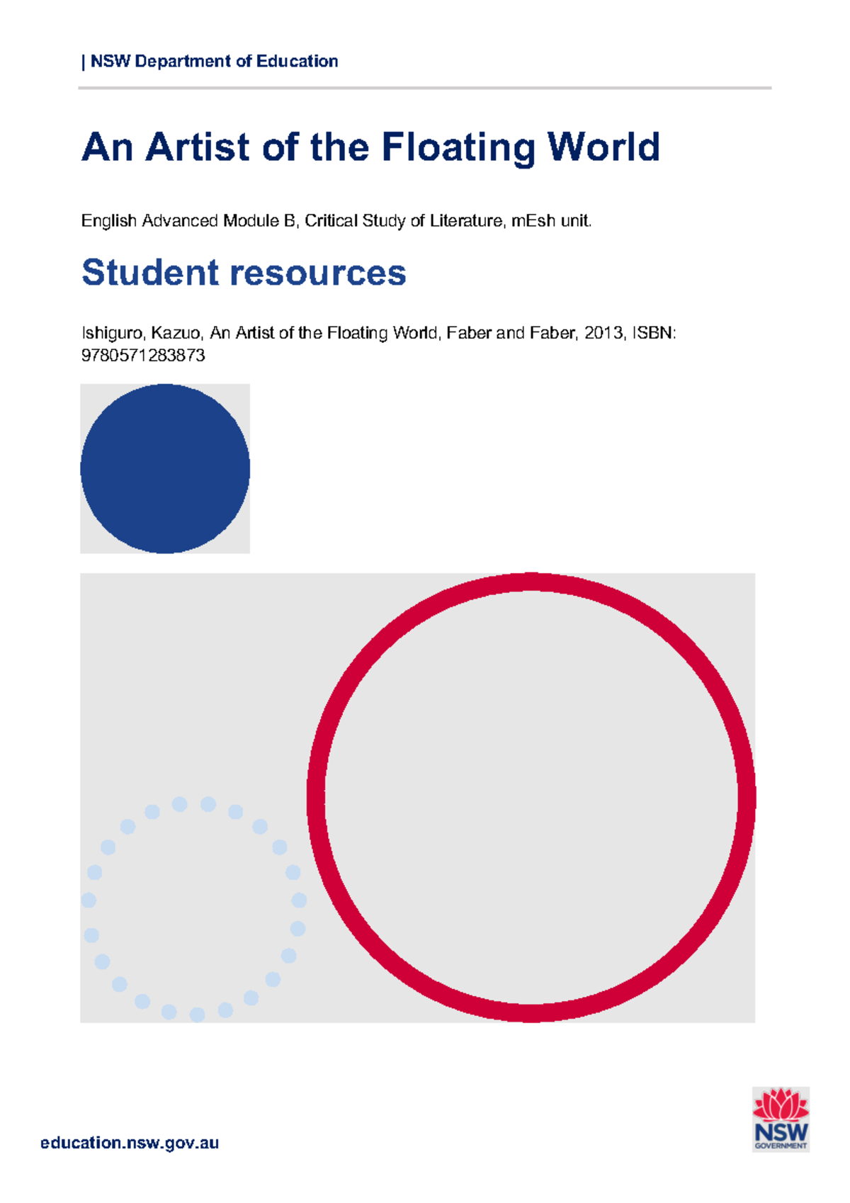 Eng-advanced dot points mod b - | NSW Department of Education education ...