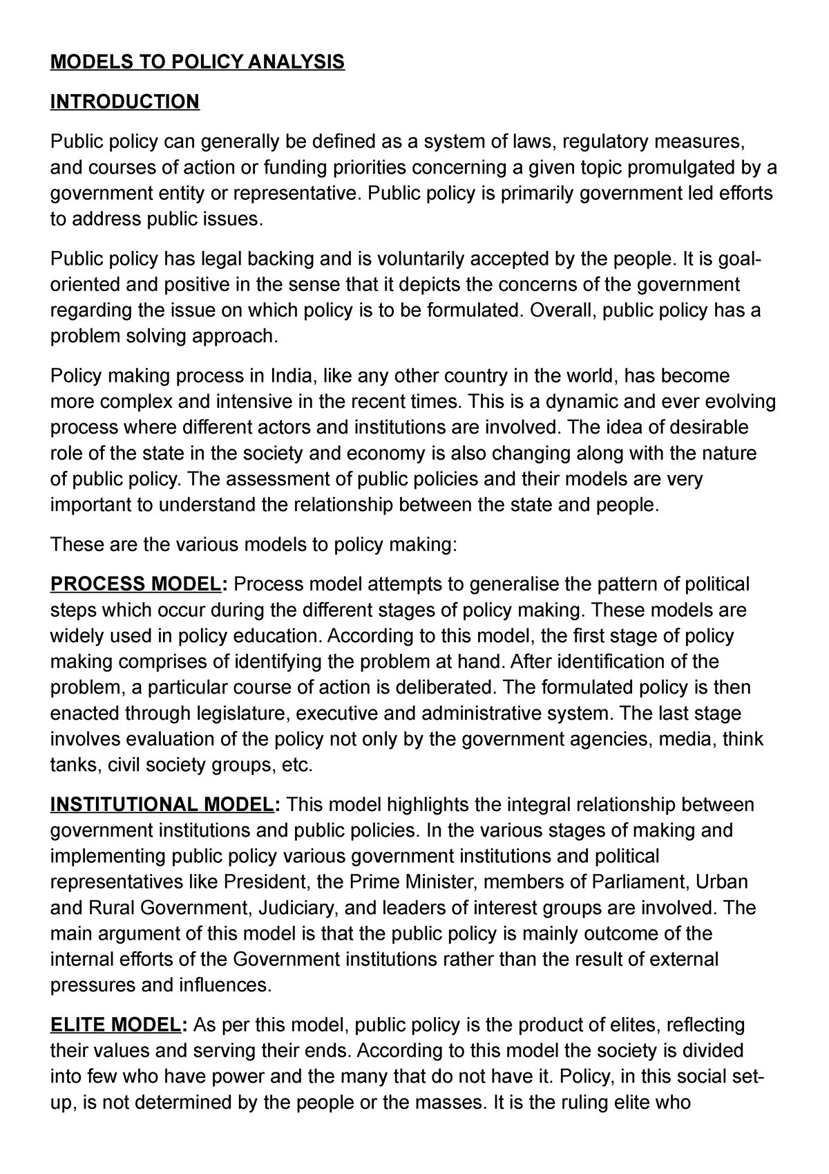 phd policy analysis