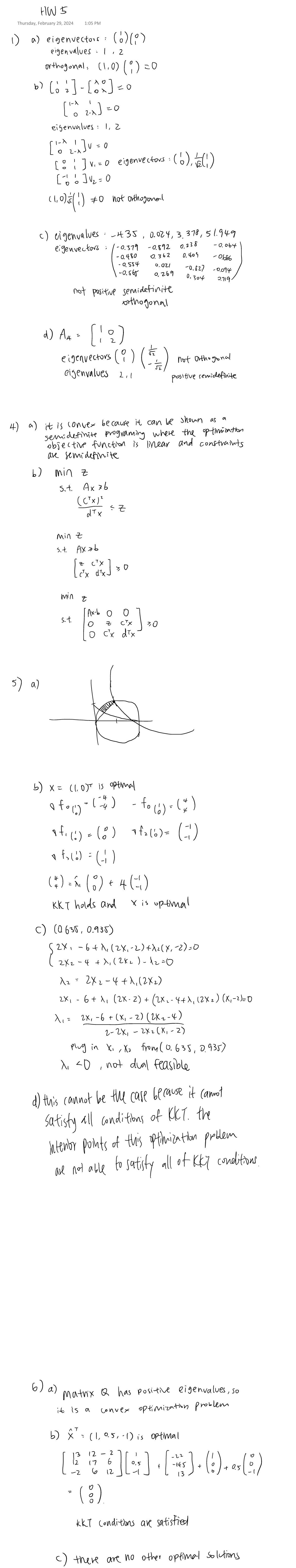 0-opti hw 5 - CS 3339 - Thursday, February 29, 2024 1:05 PM - Studocu