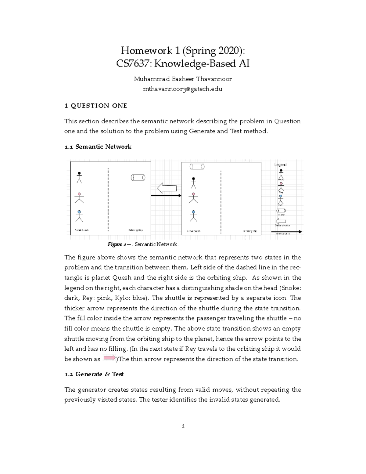 homework 1 for KBAI - Homework 1 (Spring 2020): CS7637: Knowledge-Based ...