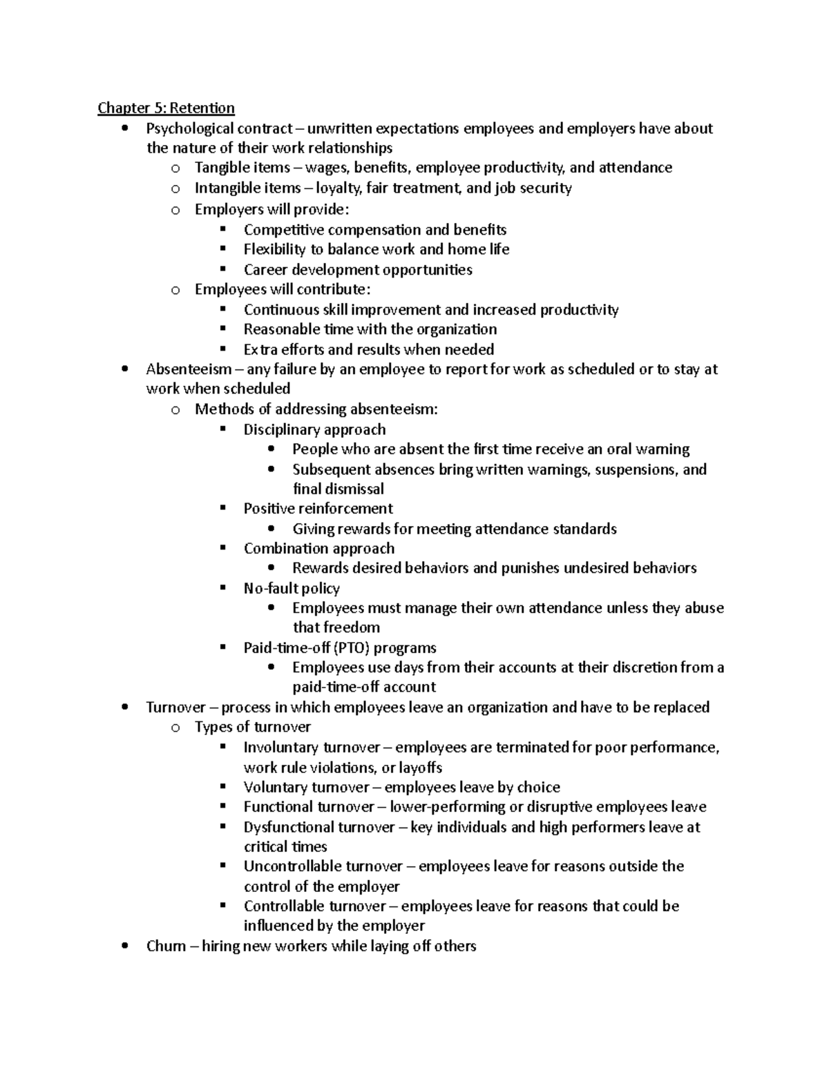 MQM 323 Exam 2 - Exam 2 study guide for Heather Jia - Chapter 5 ...