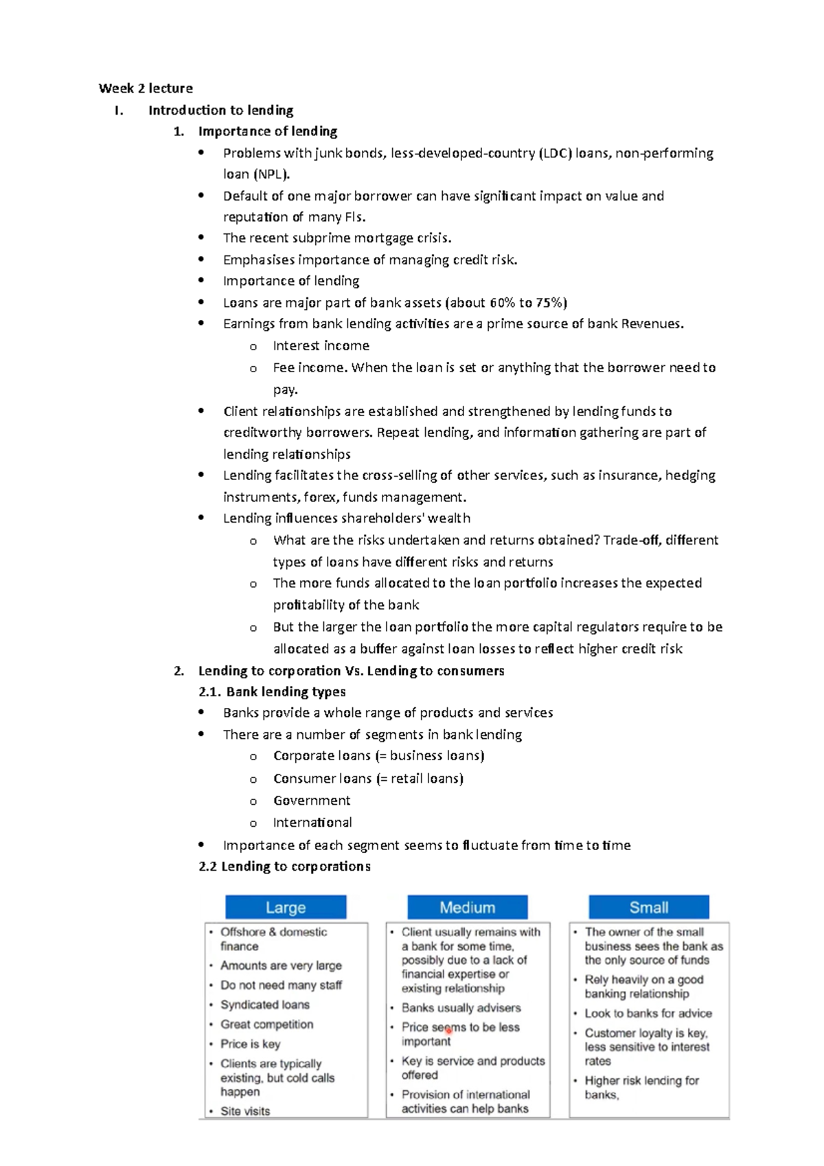 Commercial Bank Managment notes - 025574 - Studocu