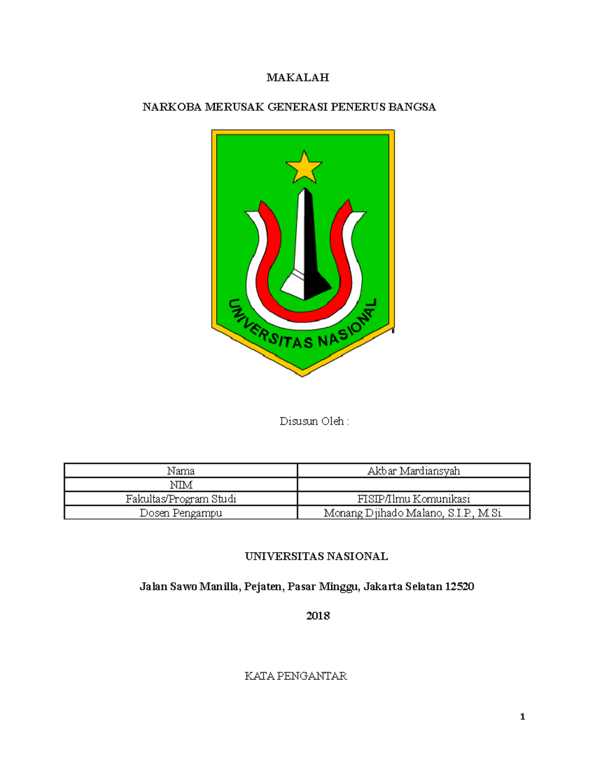 Narkoba Merusak Generasi Penerus Bangsa - MAKALAH NARKOBA MERUSAK ...