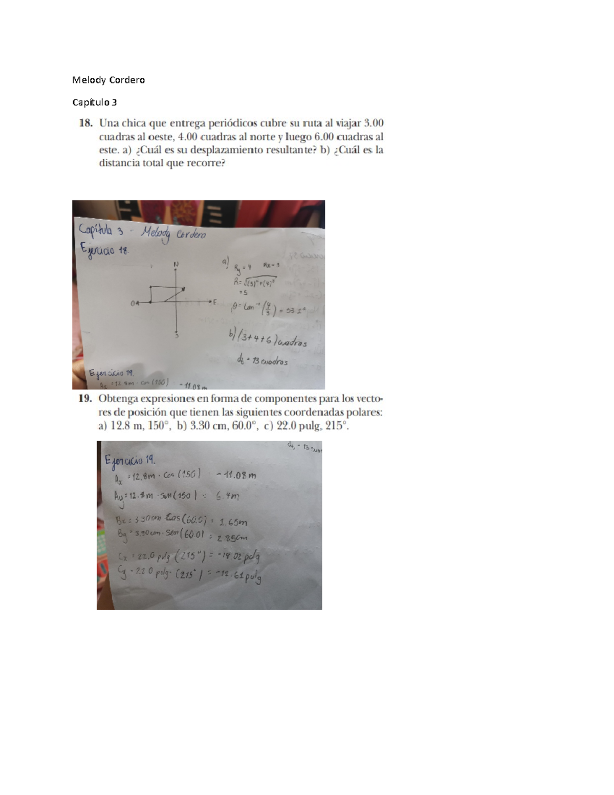 Ejercicios de melody cordero y liz mo pts xtras fisica mecanica i