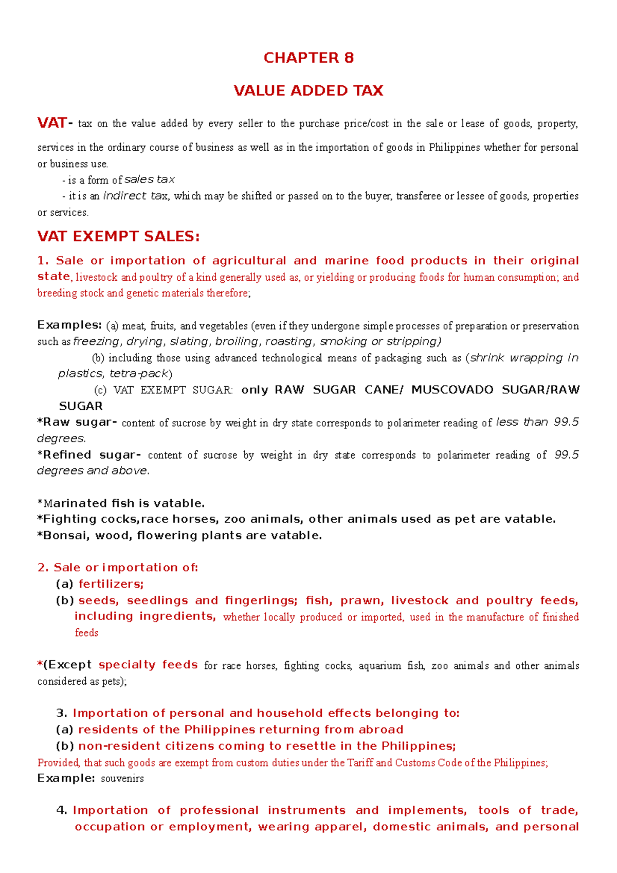 Value Added Tax In Economics Definition