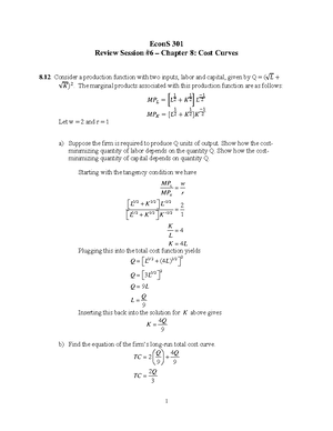 Review Session 12 Fall 2016 Key - EconS 301 Intermediate Microeconomics ...