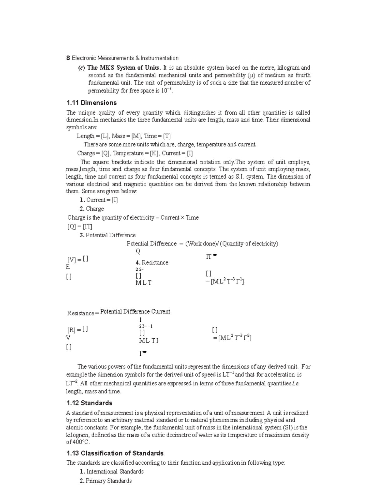 8. UNIT 1 - Notes - 8 Electronic Measurements & Instrumentation ( c ...