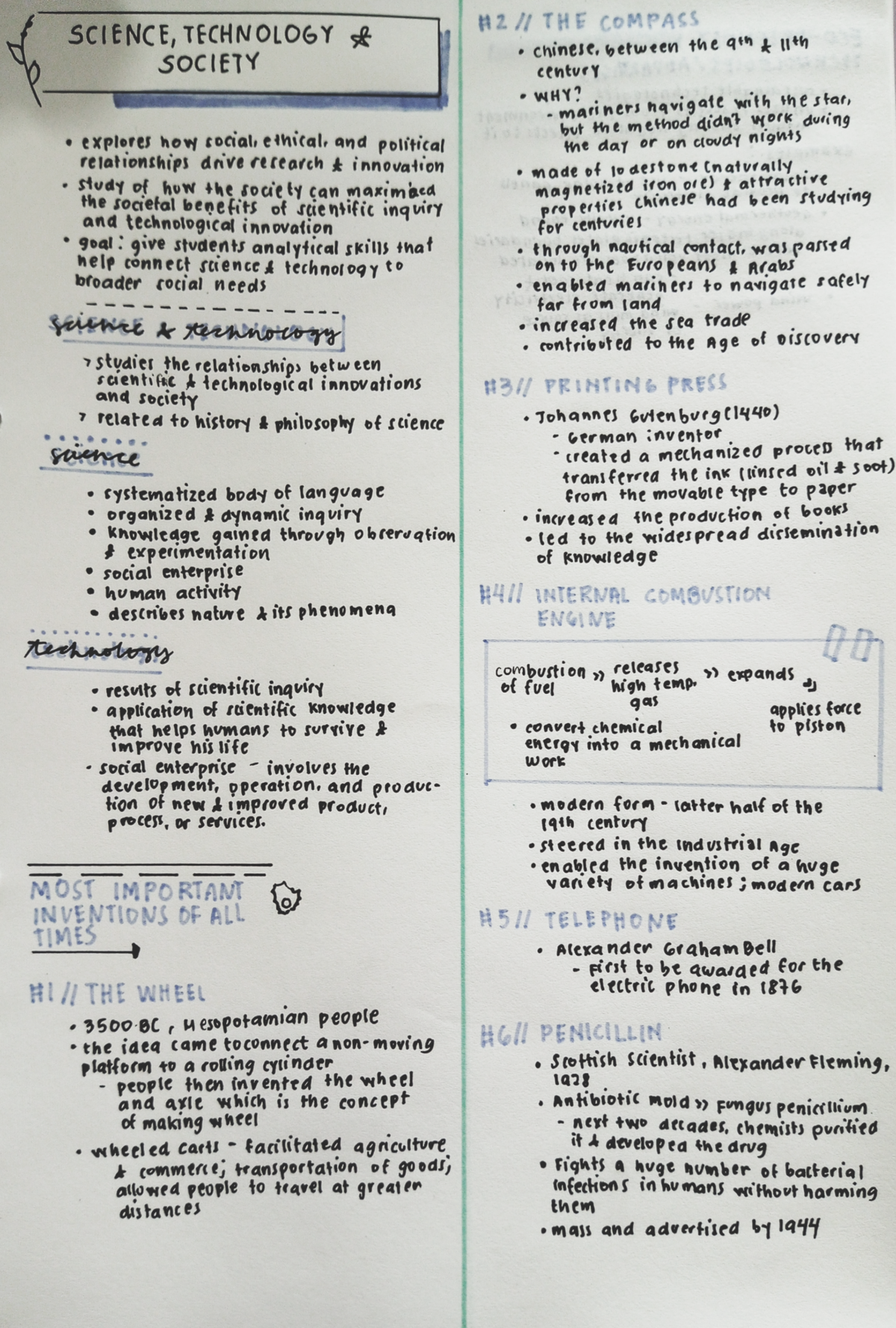 STS - Introduction to Science, Technology and Society - Accountancy ...