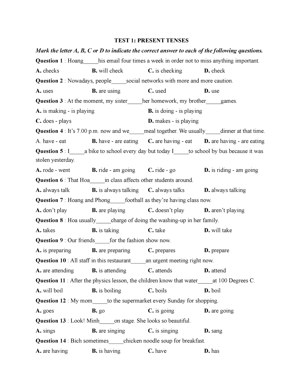 test-1-present-tenses-test-1-present-tenses-mark-the-letter-a-b-c