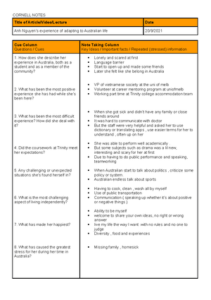 Synthesised paragraph - Does our language influence our thinking? The ...