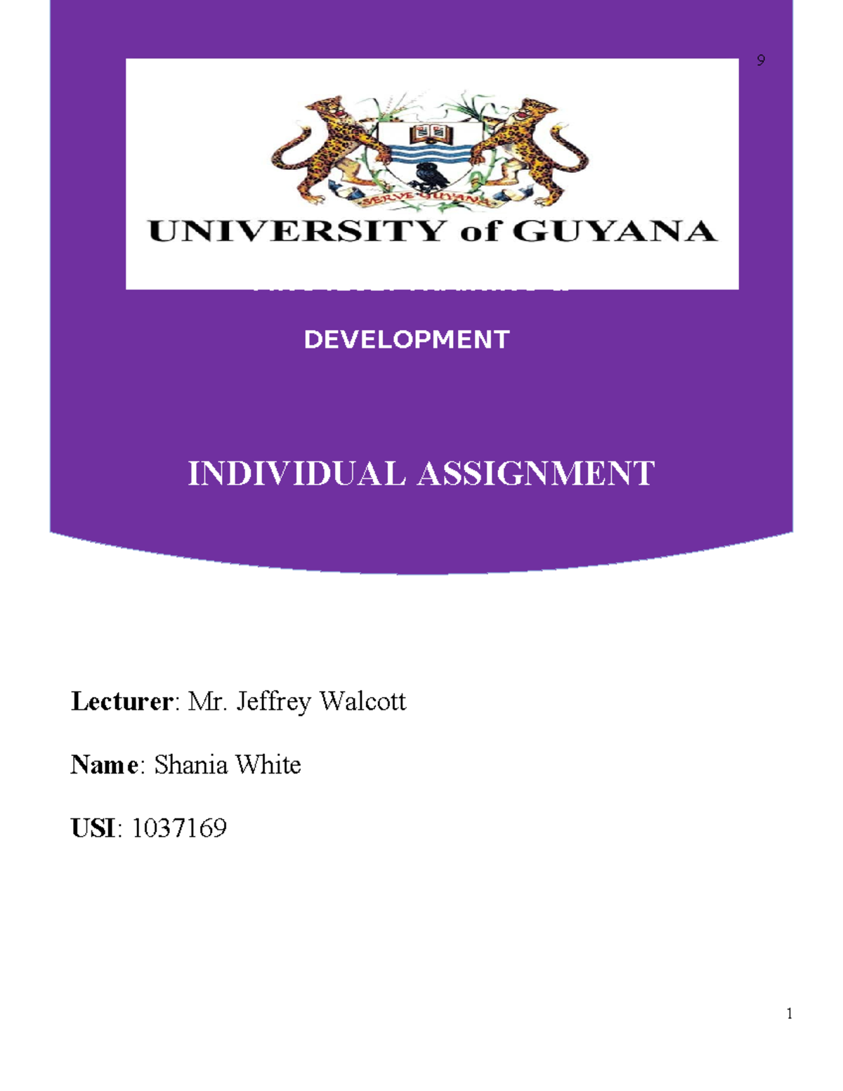MNG4202 Individual Essay Assignment - MNG4202: TRAINING & DEVELOPMENT 9 ...