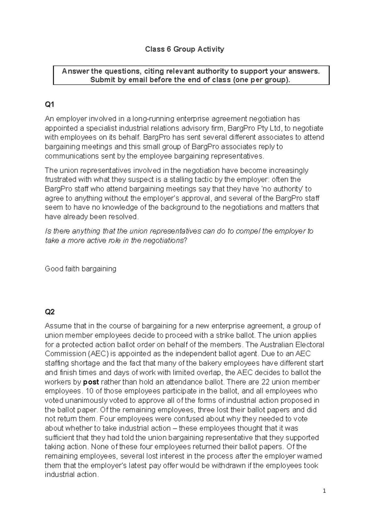 class-6-group-activity-problem-questions-about-enterprise-agreements