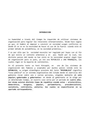 La Republica Y Algunos Tipos Teoria Del Estado Usac Studocu