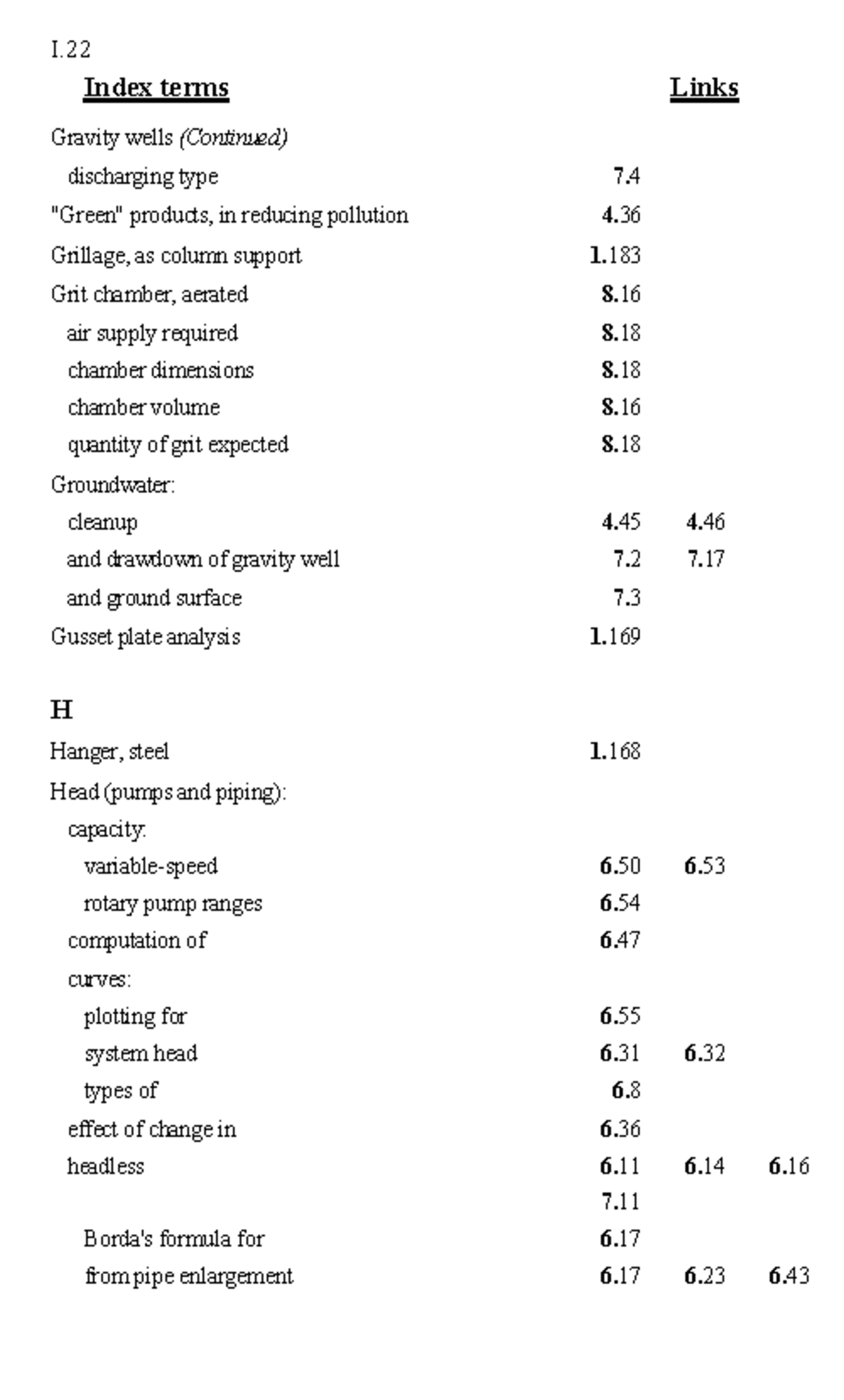 Handbook of civil engineering calculations 100 - Index terms Links Head ...