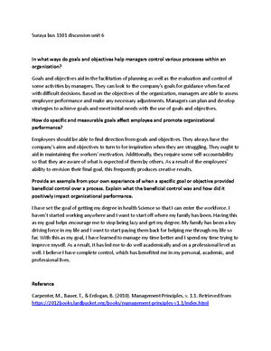 Suraya bus 1101 discussion unit 4 - Suraya bus 1101 discussion unit 4 ...
