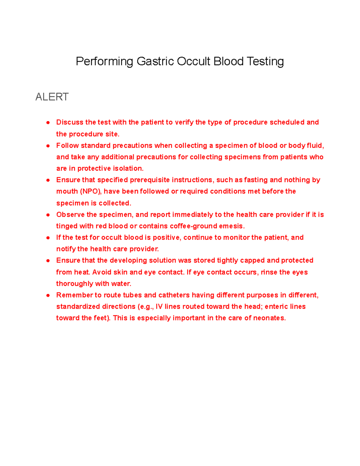 performing-gastric-occult-blood-testing-follow-standard-precautions